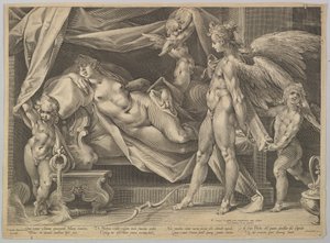 Amorek i Psyche, ca. 1631