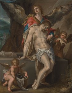 Aniołowie niosą ciało Chrystusa (Angelenpietà)