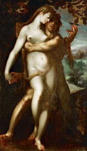 Upadek z łaski autorstwa Bartholomeus Spranger