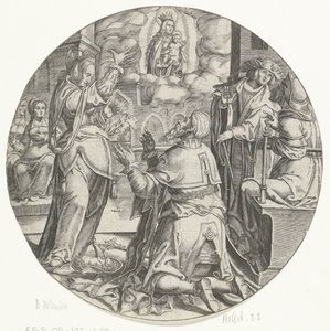 Maryja z Dzieciątkiem ukazuje się cesarzowi Augustowi
