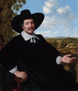 Portret Lucasa van Beecka (ok. 1602-1657) (prawdopodobnie) autorstwa Bartholomeus van der Helst