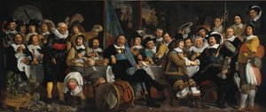 Obchody pokoju w Münster, 18 czerwca 1648, w siedzibie cywilnej kuszników