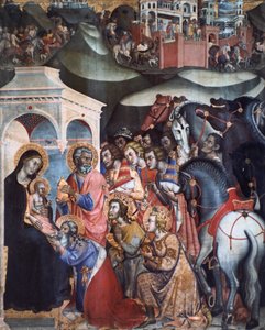 Adoracja Trzech Króli, 1380s