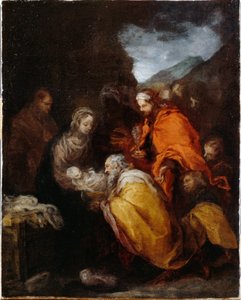 Adoracja Trzech Króli autorstwa Bartolomé Esteban Murillo