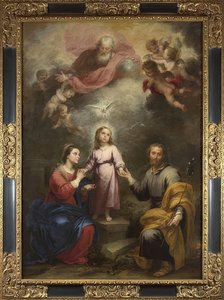 Niebiańska i ziemska Trójca. Około 1675-82 r.