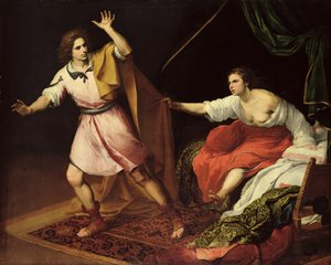 Żona Józefa i Potyfara autorstwa Bartolomé Esteban Murillo