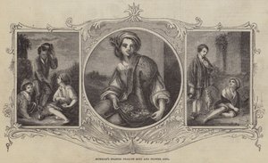 Hiszpańscy chłopacy i kwiaciarka Murillo autorstwa Bartolomé Esteban Murillo