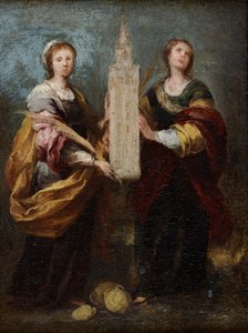 Święci Justa i Rufina, ok. 1665 autorstwa Bartolomé Esteban Murillo