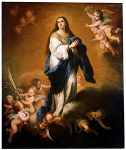 Wniebowzięcie Najświętszej Maryi Panny w latach 1645-1655. autorstwa Bartolomé Esteban Murillo