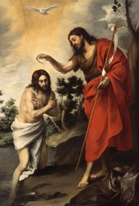 Chrzest Chrystusa autorstwa Bartolomé Esteban Murillo
