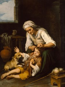 Toaleta domowa autorstwa Bartolomé Esteban Murillo