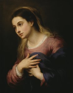 Matka Boża Zwiastowania autorstwa Bartolomé Esteban Murillo