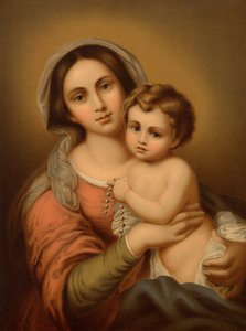 Madonna z Dzieciątkiem autorstwa Bartolome Esteban after Murillo