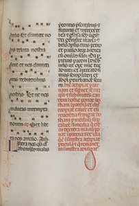 Mszał: Fl. 190: Muzyka do różnych modlitw, 1469. autorstwa Bartolomeo Caporali