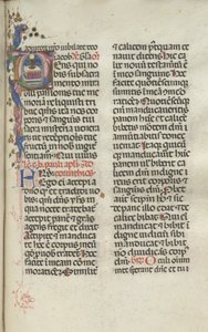 Mszał: Fl. 225: Kielich z Hostią, 1469. autorstwa Bartolomeo Caporali