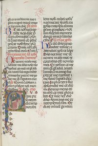 Mszał: Fl. 287: Św. Jan Chrzciciel, 1469. autorstwa Bartolomeo Caporali