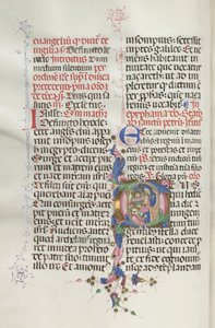 Mszał: Fl. 30v: Pokłon Trzech Króli, 1469.