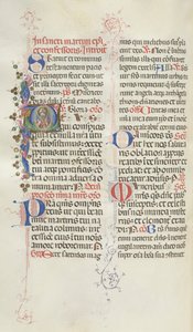 Mszał: Fl. 324v: Św. Marcin, 1469. autorstwa Bartolomeo Caporali