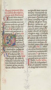 Mszał: Fl. 327: Św. Bartłomiej, 1469. autorstwa Bartolomeo Caporali