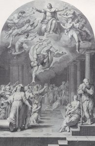 Tablica 40: podział wybranych od potępieńca, 1756. Twórcy: Bartolomeo Crivellari, Gabriel Söderling. autorstwa Bartolomeo Crivellari, Gabriel Söderling