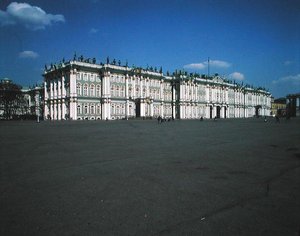 Fasada Ermitażu, 1753-62