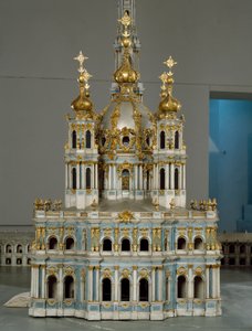 Projekt Klasztoru Matki Boskiej Zmartwychwstania (Smolny) w Sankt Petersburgu (Sankt Petersburg)