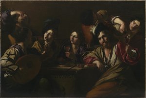 Scena Karczmy, ok. 1619 r.