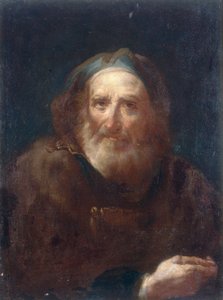 Portret starca autorstwa Bartolomeo Nazzari