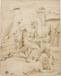 Święty Jerome autorstwa Bartolomeo Passarotti