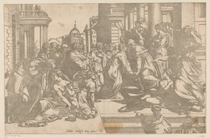 Wizytacja autorstwa Bartolomeo Passarotti