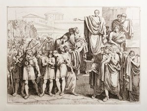 Brutus skazuje swoich dwóch synów, Tytusa i Tyberiusza, na śmierć