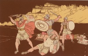 Horacy i Kuriatyjowie autorstwa Bartolomeo Pinelli