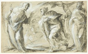 Powołanie Piotra i Andrzeja autorstwa Bartolomeo Salvestrini
