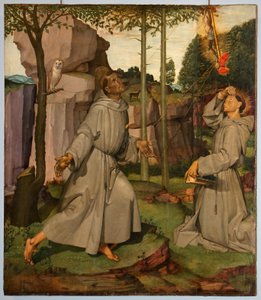 Stygmaty świętego Franciszka autorstwa Bartolomeo Della Gatta