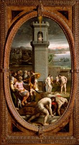 Danae autorstwa Bartolomeo di Mariano Traballesi