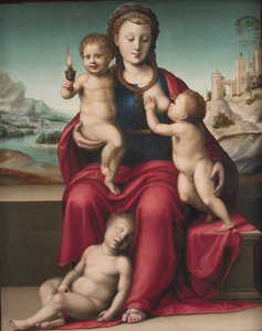 Caritas (charytatywna) autorstwa Bartolomeo di Zanobi