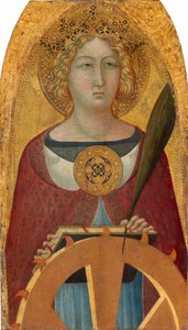 Święta Katarzyna Aleksandryjska, c. 13351340.