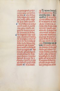 Mszał: Fl. 173v: Muzyka na Alleluja itd. na początku Wielkanocy, 1469. autorstwa Bartolommeo Caporali