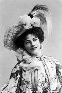 Ada Reeve 1873-1966, angielska aktorka, 1903.