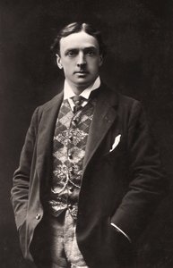 John Martin-Harvey 1863-1944, aktor angielski, początek XX wieku.