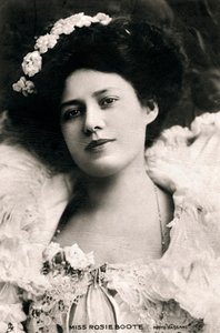 Rosie Boote 1878-1958, angielska aktorka, 1905.