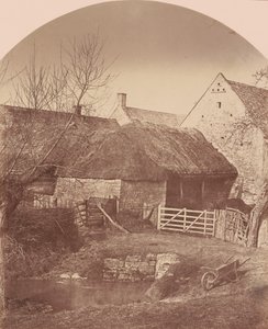 Farm Yard, Prestbury koło Cheltenham, ok. 1855 (zdjęcie) autorstwa Baynham Jr. Jones