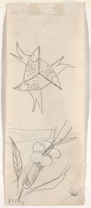 Arkusz szkiców [verso] autorstwa Beatrice Godwin Whistler