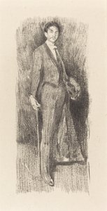 Hrabia Robert de Montesquiou autorstwa Beatrice Godwin Whistler after James McNeill Whislter