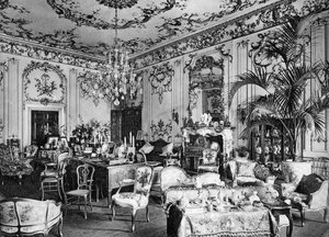 Salon, Chesterfield House, 1908.
