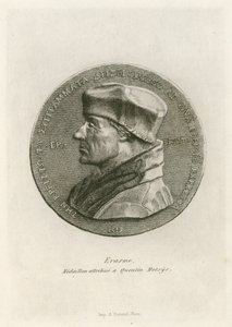 Erasmus, medalion przypisywany Quentinowi Massysowi autorstwa Belgian School
