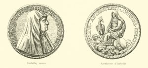 Isabella Clara Eugenia z Hiszpanii, gubernator hiszpańskich Holandii autorstwa Belgian School