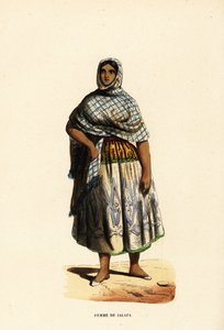 Kobieta z miasta Xalapa, Veracruz, Meksyk autorstwa Belgian School