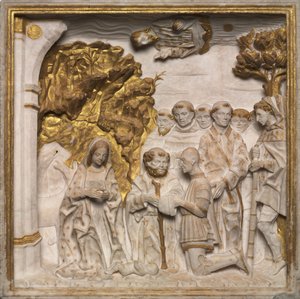 Pier Francesco Visconti, Court of Saliceto, Adoracja Dzieciątka Jezus, ok. 1484