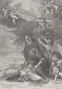Cud świętego, 1777 autorstwa Benedetto Eredi